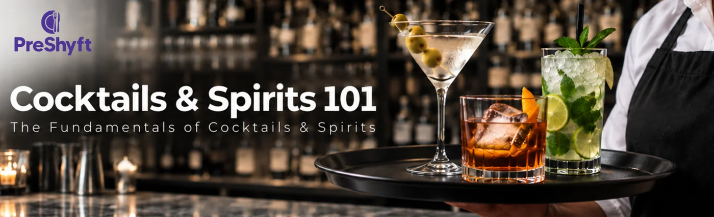 Cocktails & Spirits 101